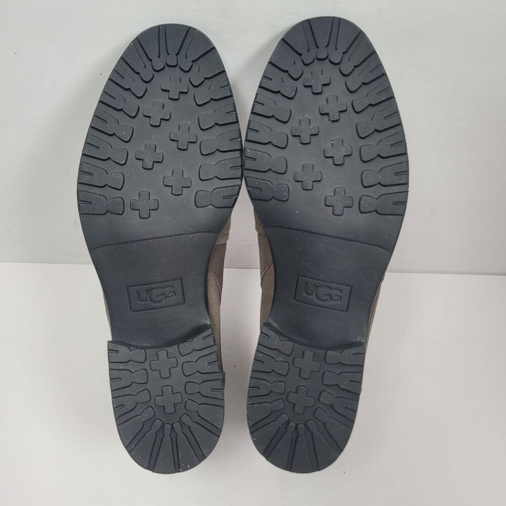 UGG Aureo Women's Slate Gray Zip Ankle Boots S/N 1103725 US Size 9 - Picture 7 of 8